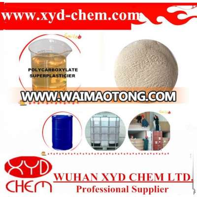 concrete polycarboxylate acid superplasticizer price with 40%/50% liquid & 98% powder