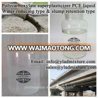 High performance Polycarboxylate Superplasticizer liquid( 50% solid)